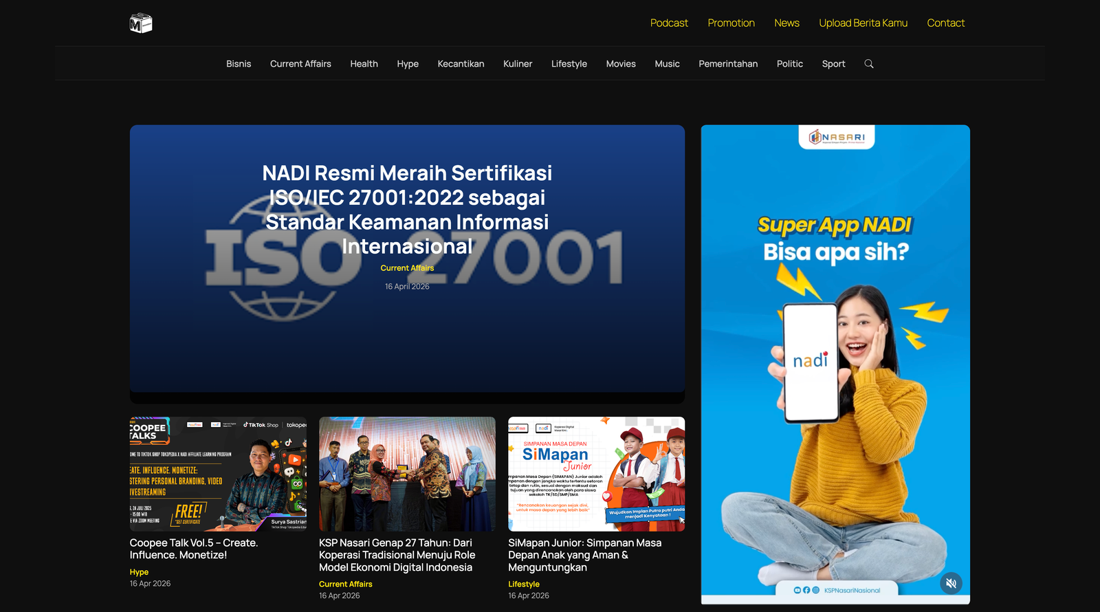 Project screenshot
